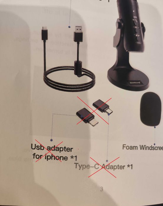 ZealSound USB микрофон за PC/PS5 Streaming