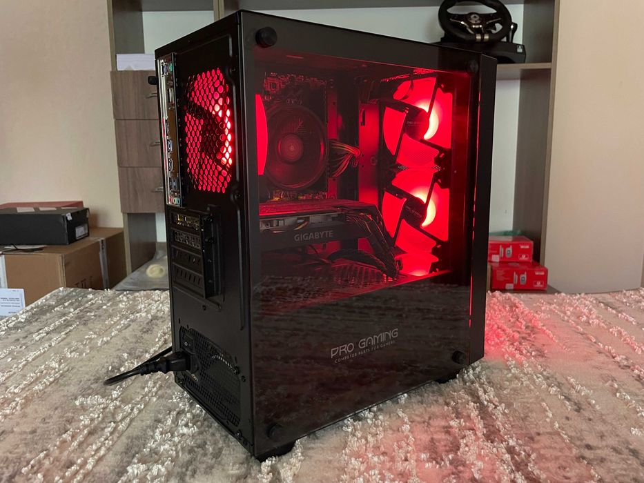 PC Gaming RGB, GTX 1660 6gb, Ryzen 5, 800gb ssd