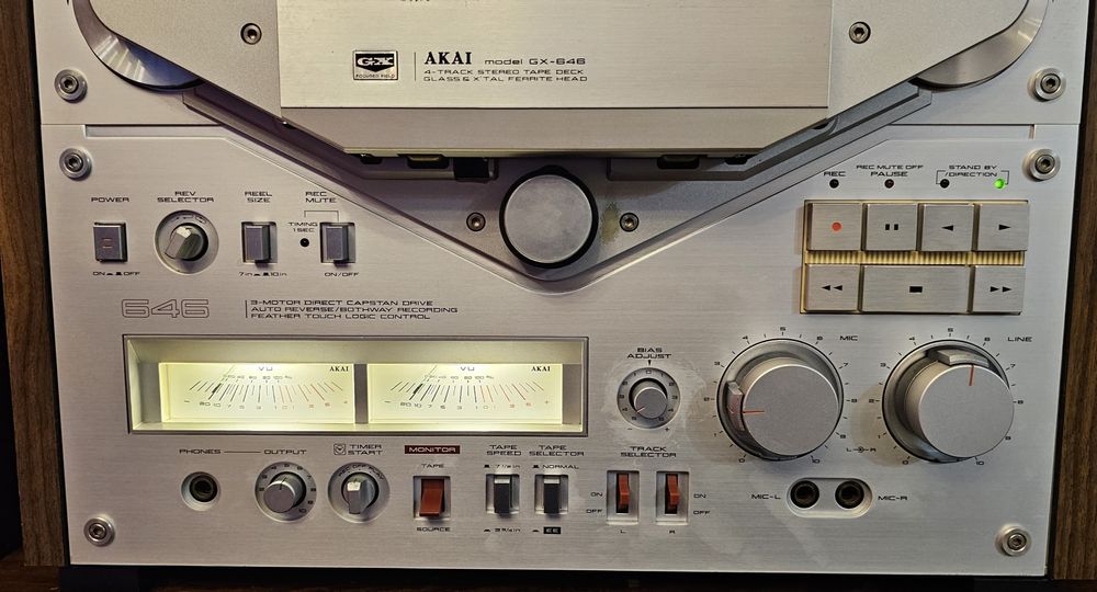 Akai gx 646 servisat și echipat