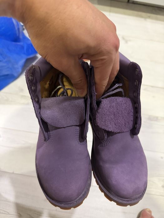Оригинални детски боти Timberland номер 32 с подарък кецове номер 31