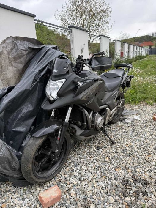 Honda nc 700x A2 Lovit stanga