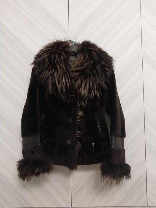 Цигейковый полушубок