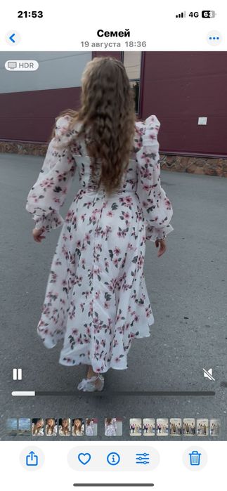 продам нежное платье