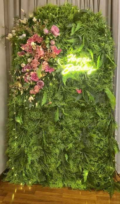 Panou decorativ floral – 1.30 m x 2.20 m