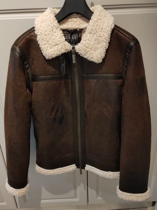 Geaca imitație piele Guess