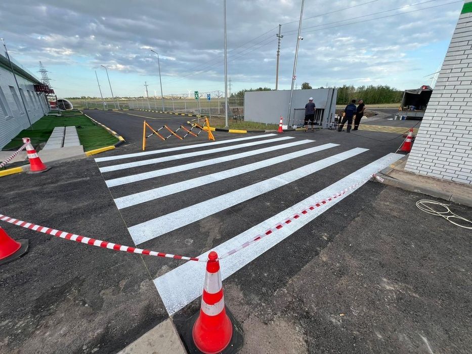 Услуги  дорожной разметки