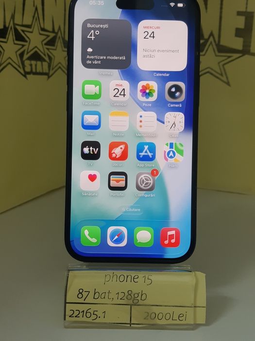 Iphone 15(m1) staramanet