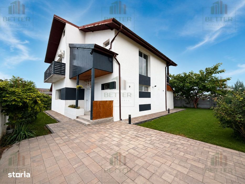 Casă – 5 camere - Comuna Berceni - mobilată și utilată | Teren 380 mp