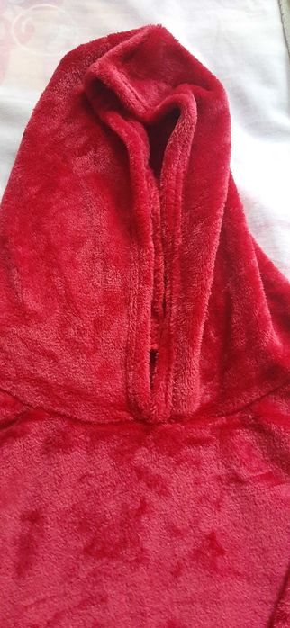 Hoodie одеало червен
