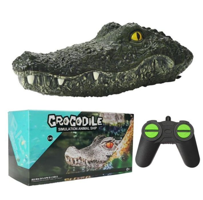 Крокодил на радиоуправлении Crocodile реалистичен с пультом