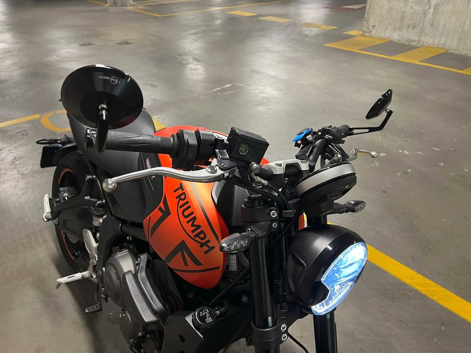 Triumph Trident 660 - Revizie la Triumph Bucuresti - Cu Accesorii