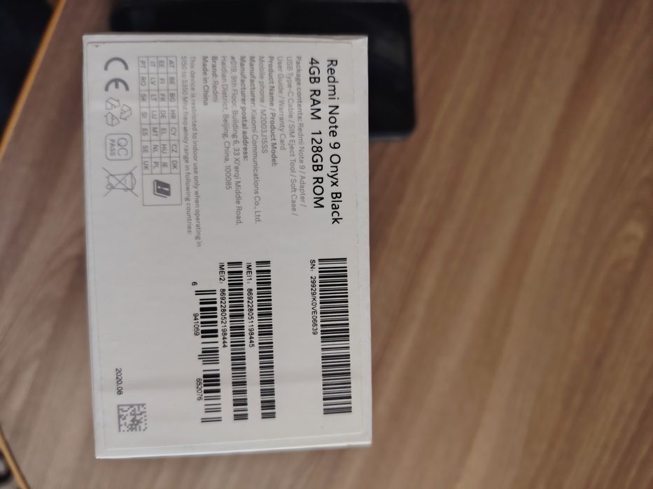 Продам редми нот 9 в отличном состоянии