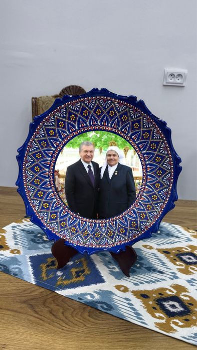 Расим тушурилган керамик сувенир совға