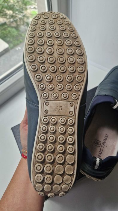 Продам мужские кожаные мокасины