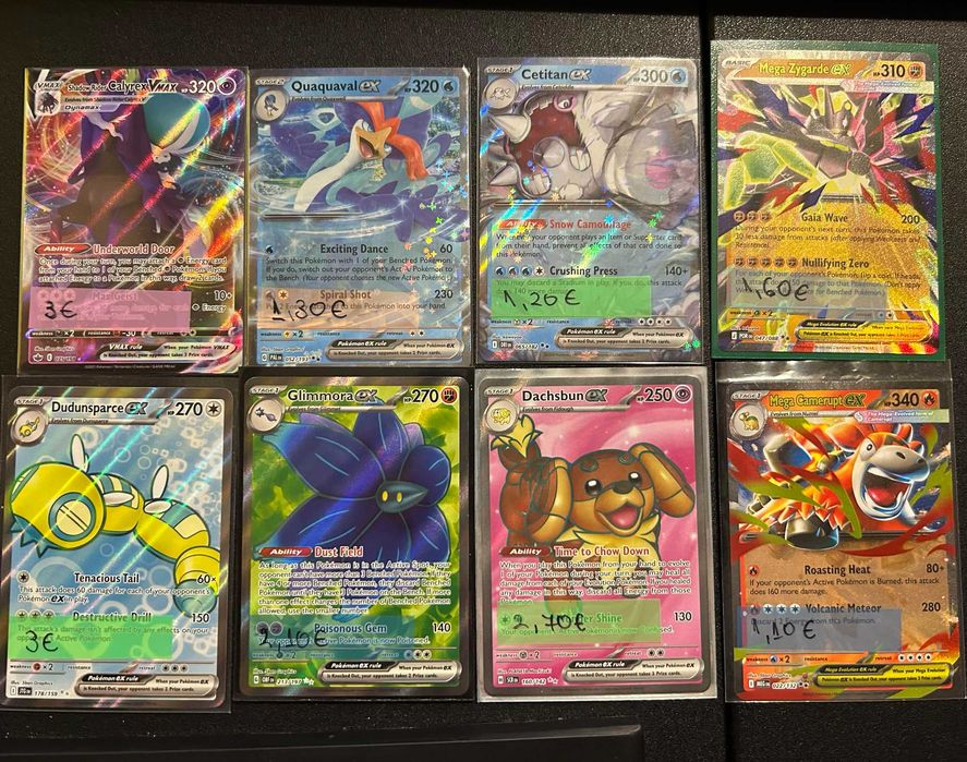 Pokemon Карти ( EX / V / Vmax / Full Art )