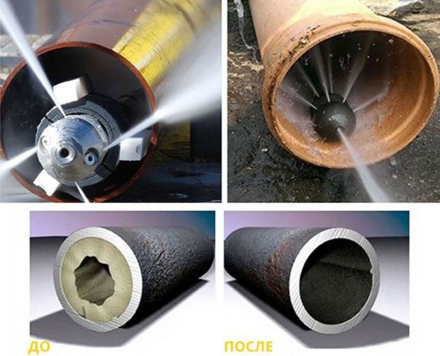 Чистка канализации и прочистка засора сантехник Качественно и быстро