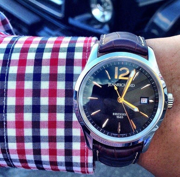 Мужские часы JeanRichard Bressel 1665 Automatic REF: 60112