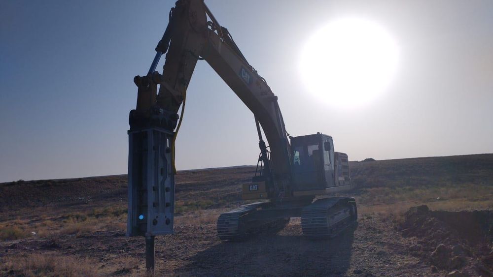 Аренда эксковатора+гидромолот