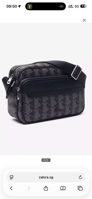 Чанта Lacoste Monogram