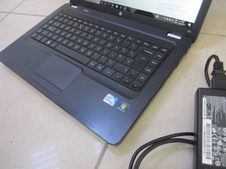 Лаптоп HP G56 4GB RAM 500GB HDD 2.30GHz
