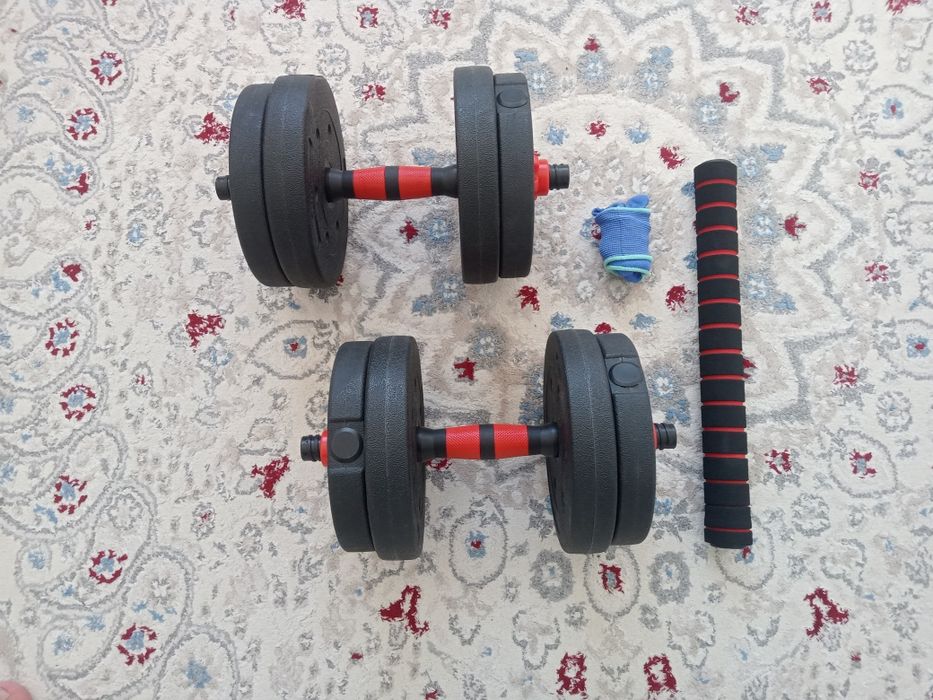 Продам гантели 15Кг. 10.000Тг