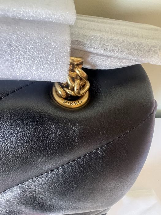 Чанта Pinko от естествена кожа