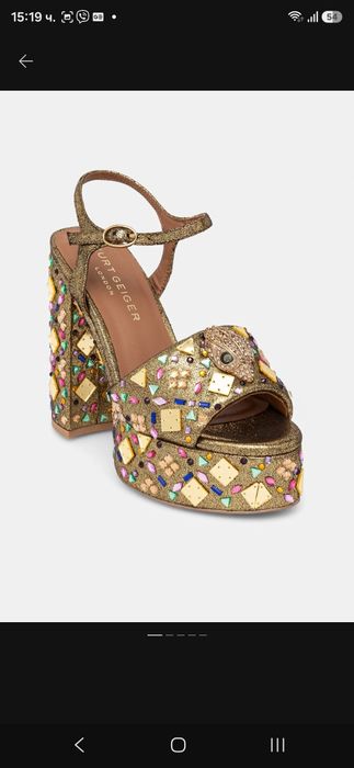 Луксозни сандали на марката ,,Kurt Geiger,,