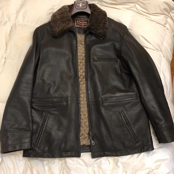 Geaca piele barbati Marlboro Classics