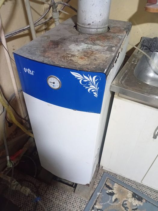 Напольный котел очаг