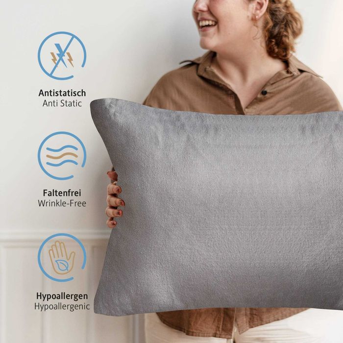 Комплект от 2 кадифени калъфки за възглавници Komfortec, 30 x 50 см.