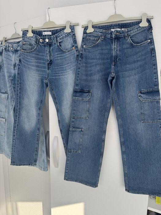 Дънки Zara и НМ Ръст 164