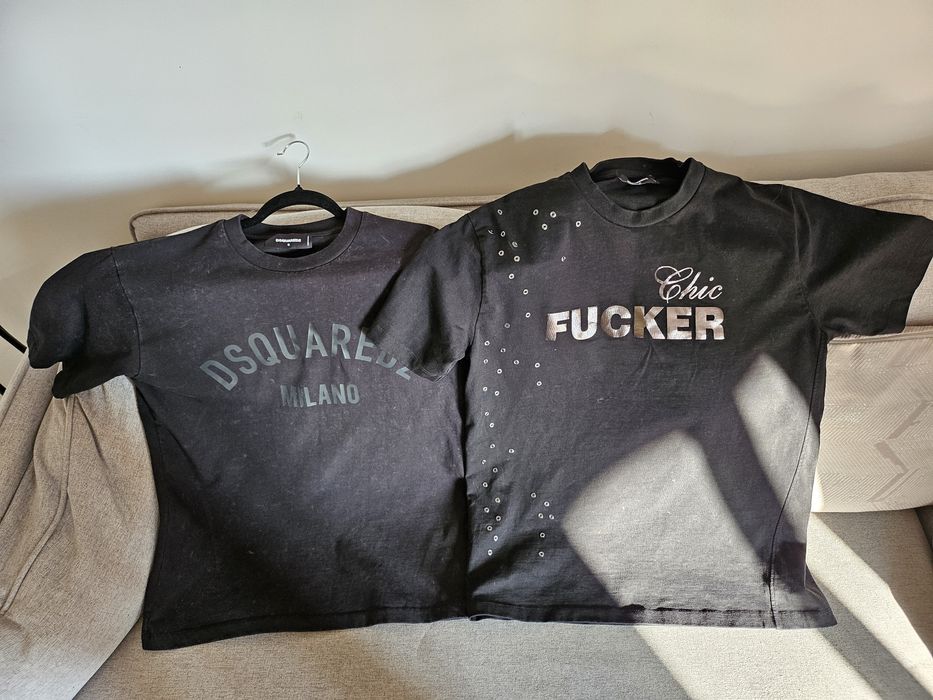 Unisex тениски Dsquared & Louis Vuitton