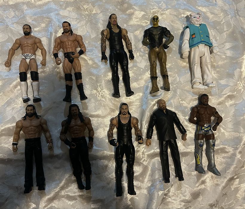 Figurine wwe wrestling