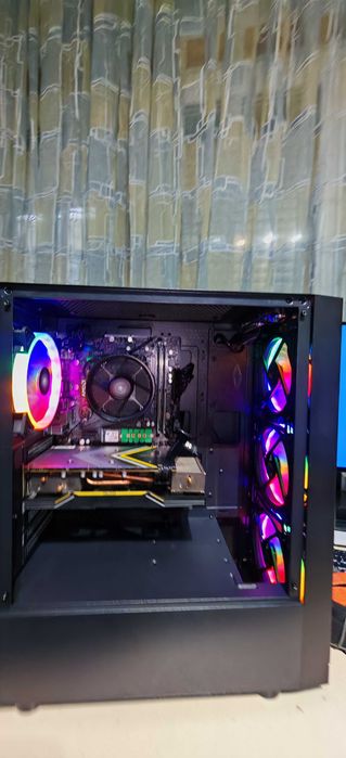 Добро Гейм PC Ryzen 5 5500/16Gb/512GB SSD+500Gb HDD/RX 5600XT/Гаранция