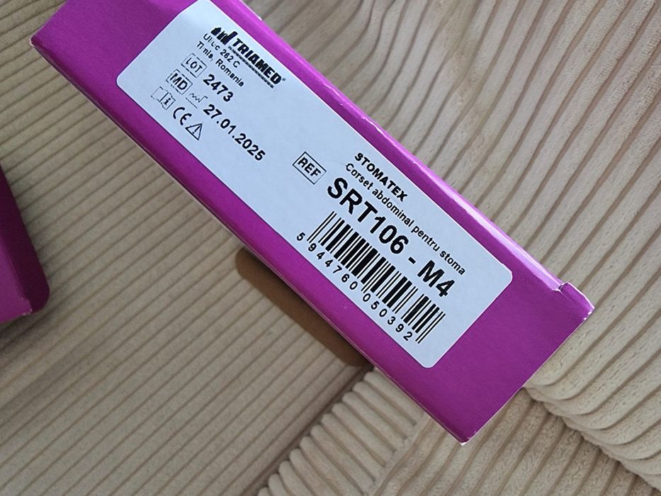 Vand corset abdominal medical pentru  stoma