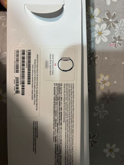 Продам apple watch se 40mm silver