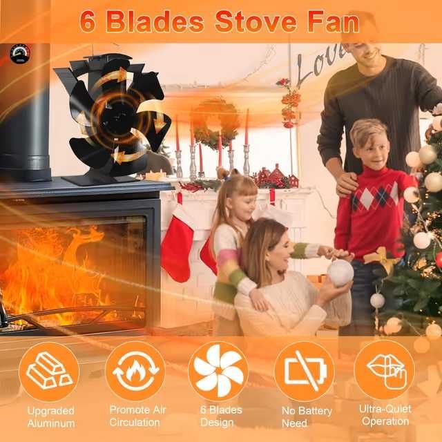 Ventilator pentru șemineu