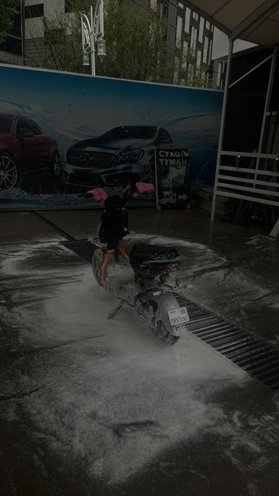 Продается электроскутер в хорошем состоянии