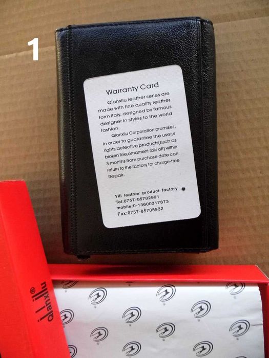 Кожен портфейл, подходящ за подарък - 3 бр. различни