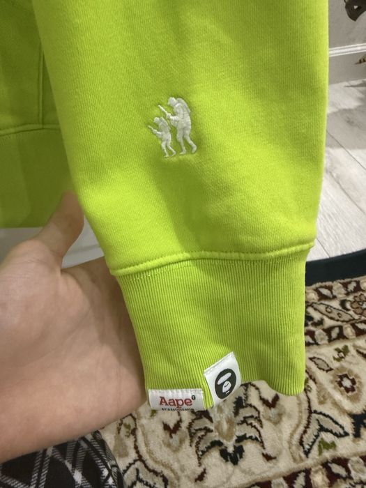 Aape zip hoodie легит