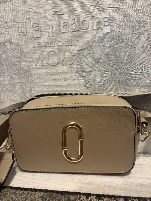 сумка женская бежевая