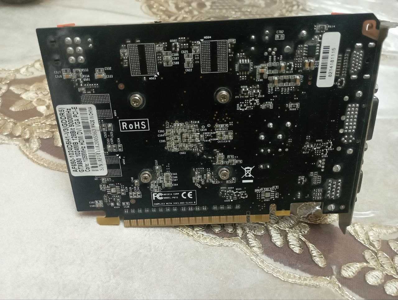 Afox GTX 650 1gb: 275 000 сум - Комплектующие Ташкент на Olx