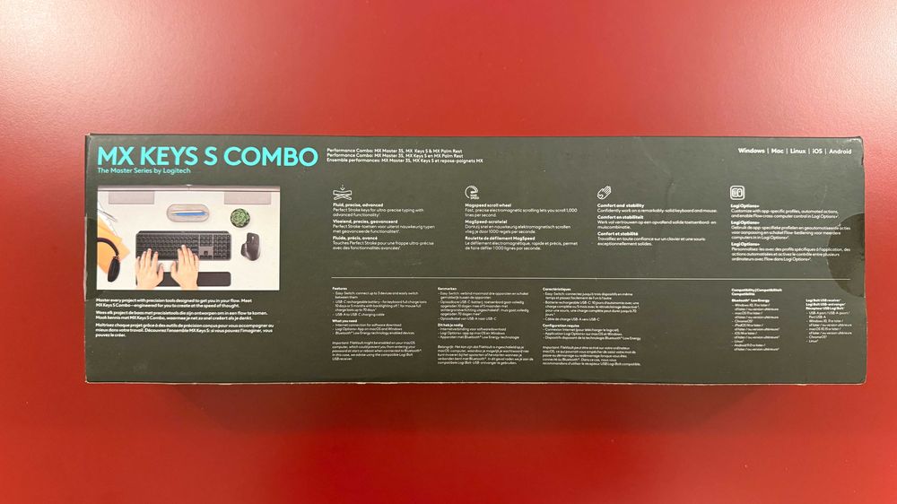 Комплект мишка + клавиатура Logitech MX Keys S Combo