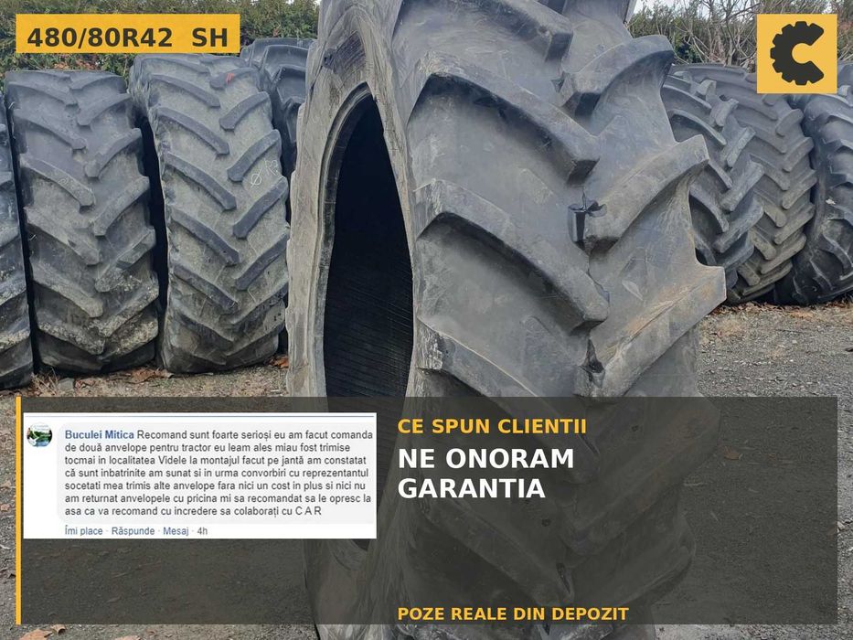 Cauciucuri 480/80R42 18.4R42 Michelin Anvelope Combina SH FACTURA
