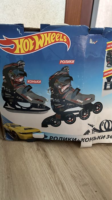 Ролики 2в1 как новые