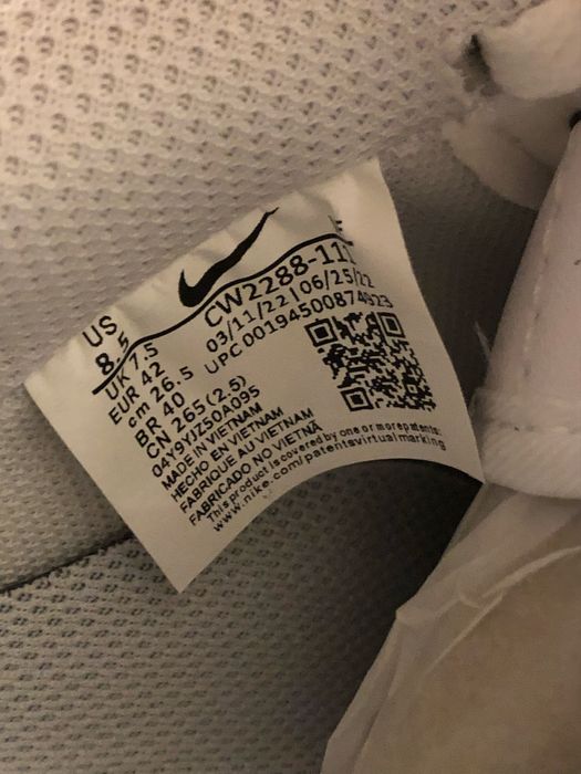 Nike Air Force 1 Triple white