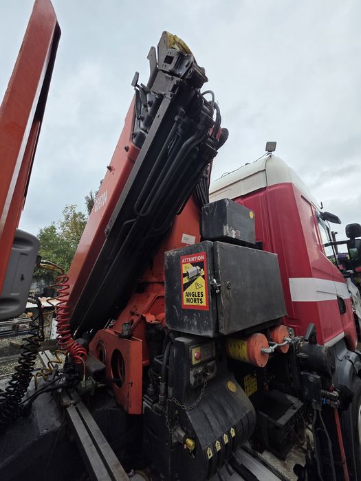 Scania R420 6X2 cu Palfinger PK 42502 D