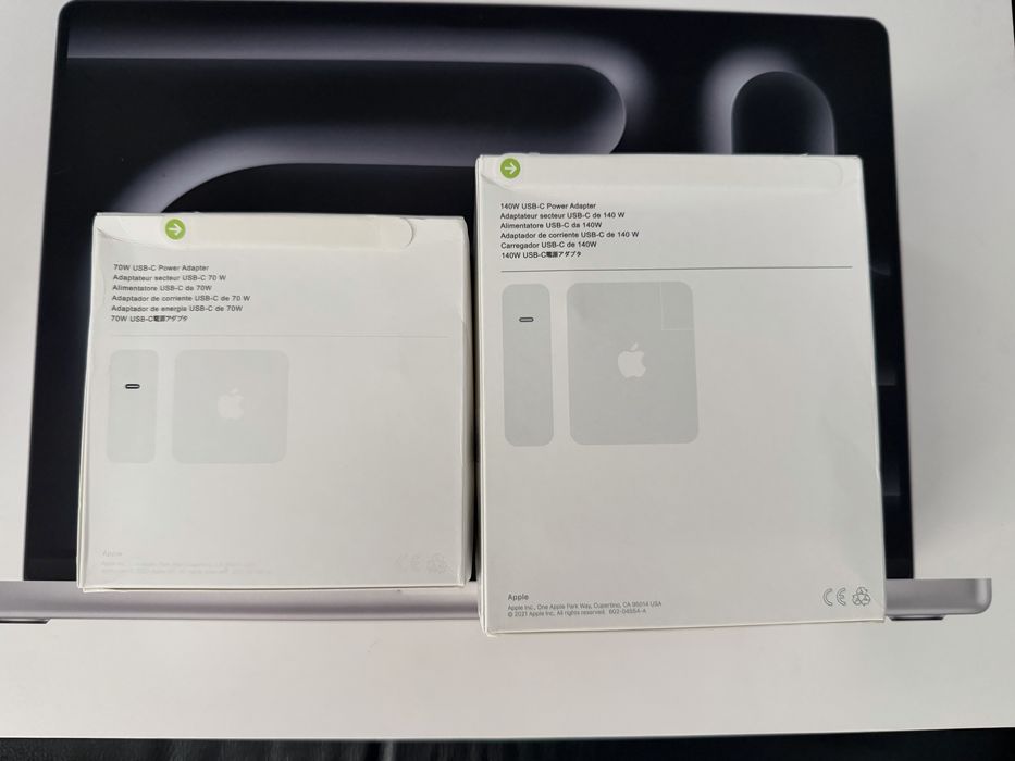 Adaptor priza Apple USB-C Power Adapter 140W / 70 W