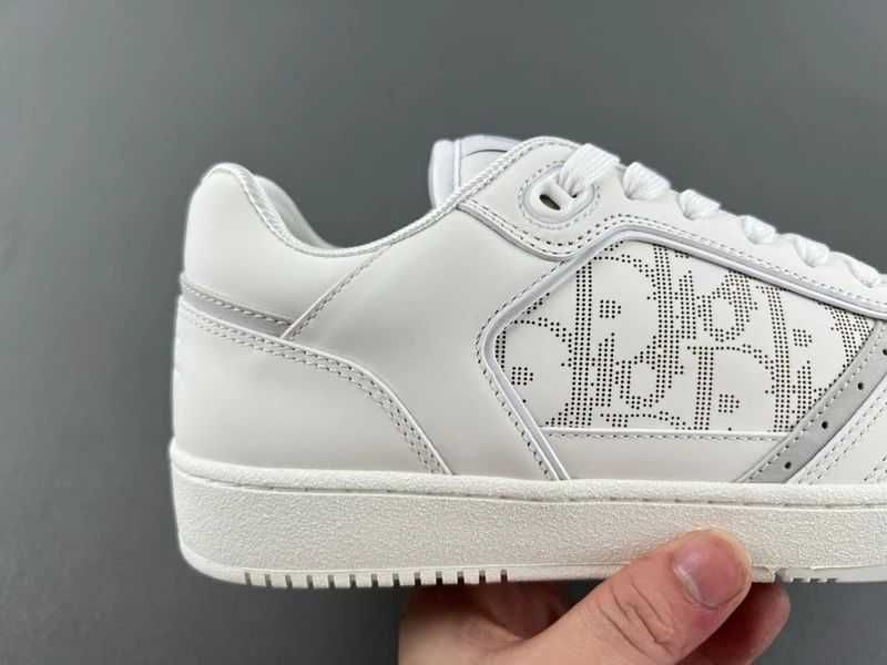 Dior B27 Low-Top White Calfskin