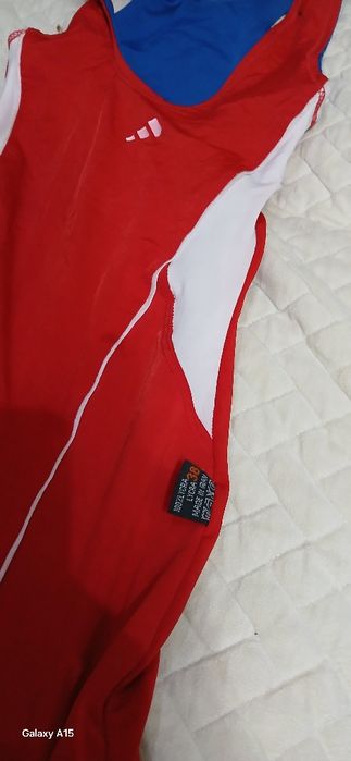 Костюм, нательник и барцовки для борьбы